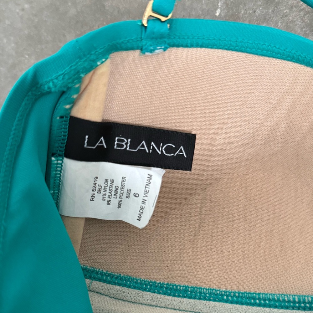 Vintage La Blanca halter swim top - Picture 4 of 4